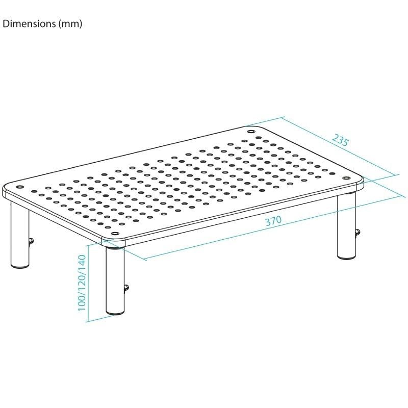 Soporte para Monitor TooQ TQMR081
hasta 20kg