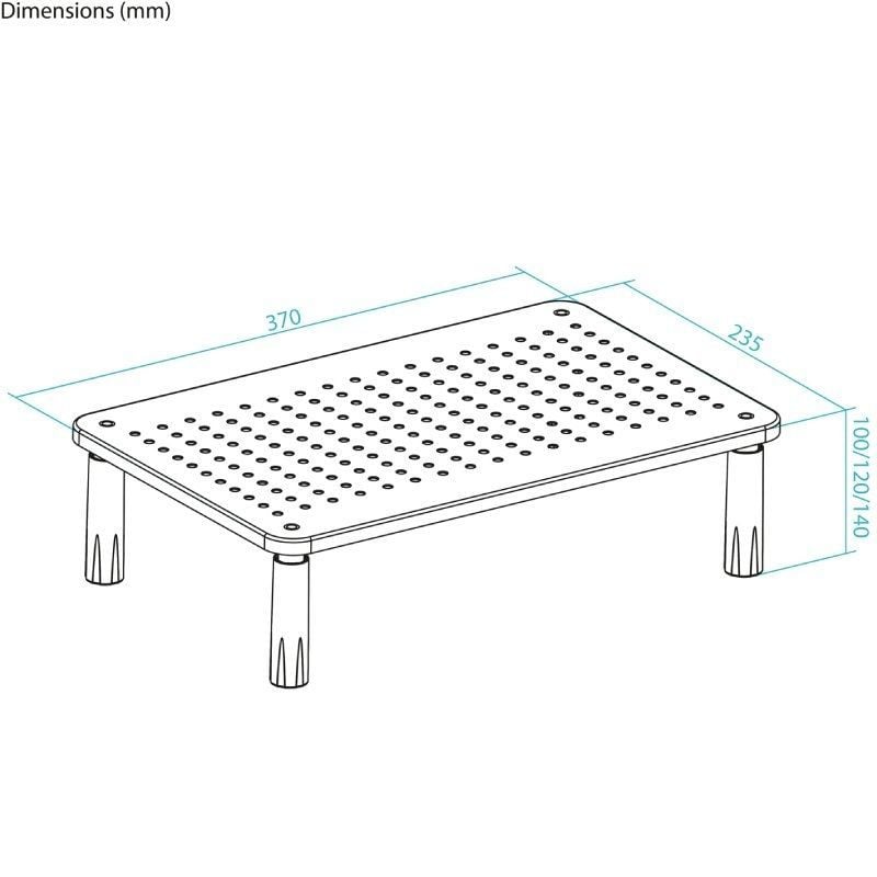 Soporte para Monitor TooQ TQMR086
hasta 20kg
