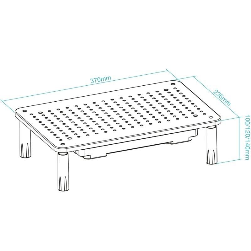 Soporte para Monitor TooQ TQMR087
hasta 20kg