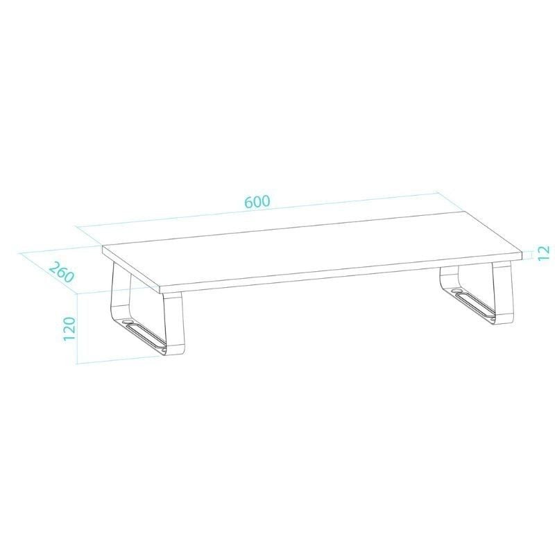 Soporte para Monitor TooQ TQMR111
hasta 20kg