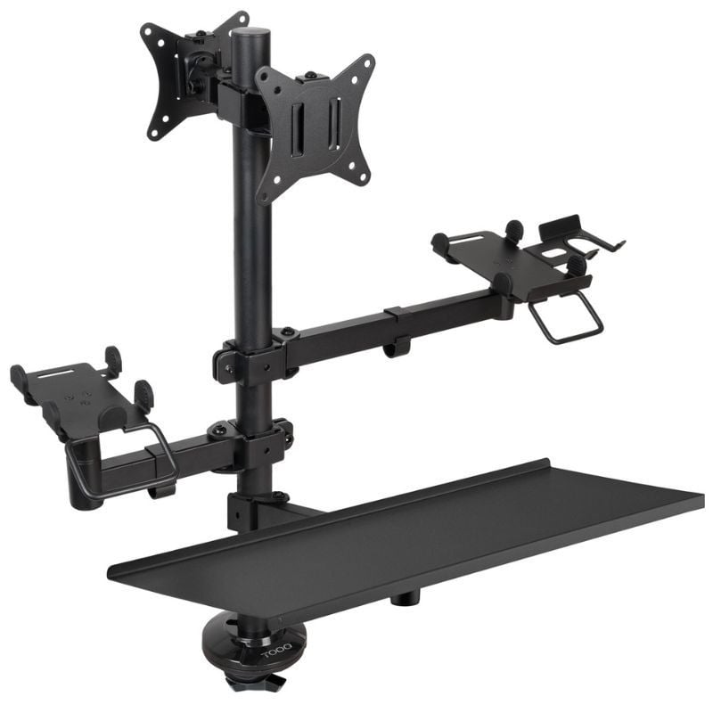 Soporte de Mesa para TPV 2 Monitores TooQ TQPM0003
Giratorio
Inclinable
Rotatorio
hasta 9kg