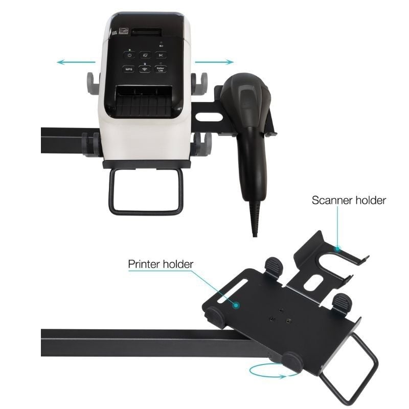 Soporte de Mesa para TPV 2 Monitores TooQ TQPM0003
Giratorio
Inclinable
Rotatorio
hasta 9kg