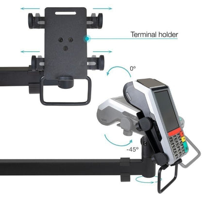 Soporte de Mesa para TPV 2 Monitores TooQ TQPM0003
Giratorio
Inclinable
Rotatorio
hasta 9kg