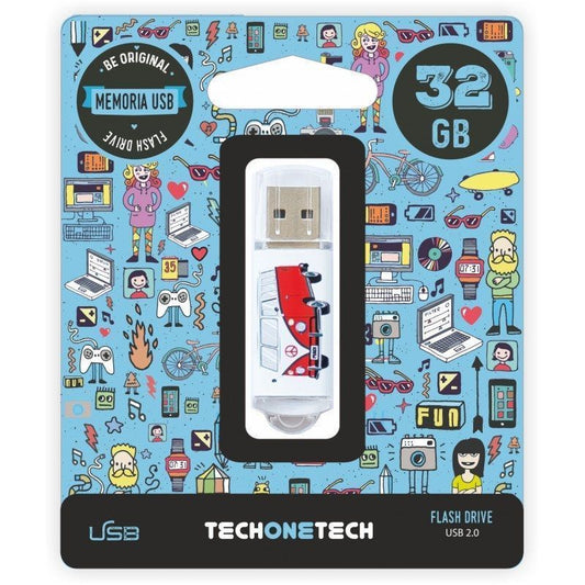 TECH ONE TECH Camper Van-Van 32 Gb USB 2.0