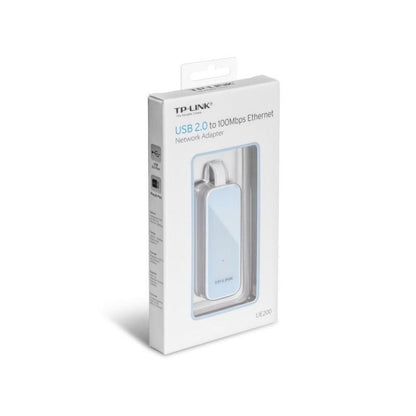 Adaptador USB - RJ45 TP-Link UE200
100Mbps