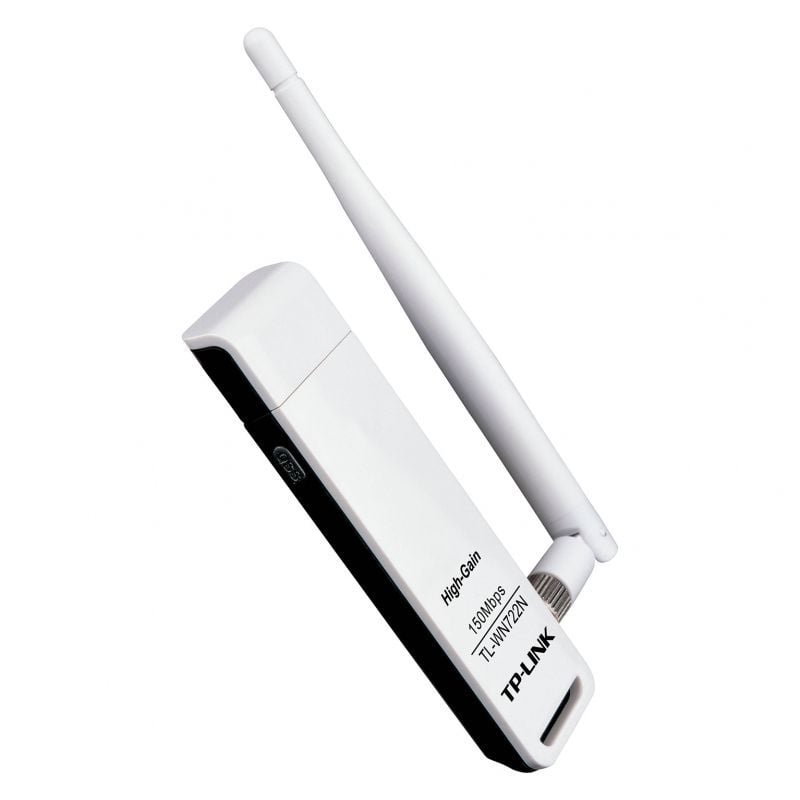 TP-LINK TL-WN722N Tarjeta Red WiFi N150 USB