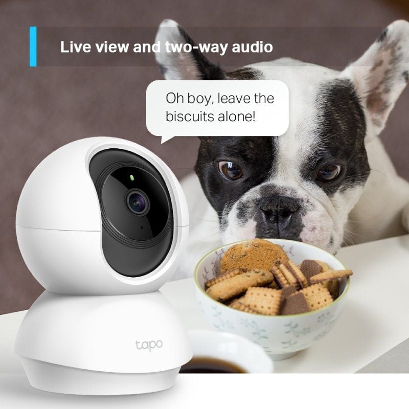 Cámara de Videovigilancia TP-Link Tapo TC70
Visión Nocturna
Control desde APP