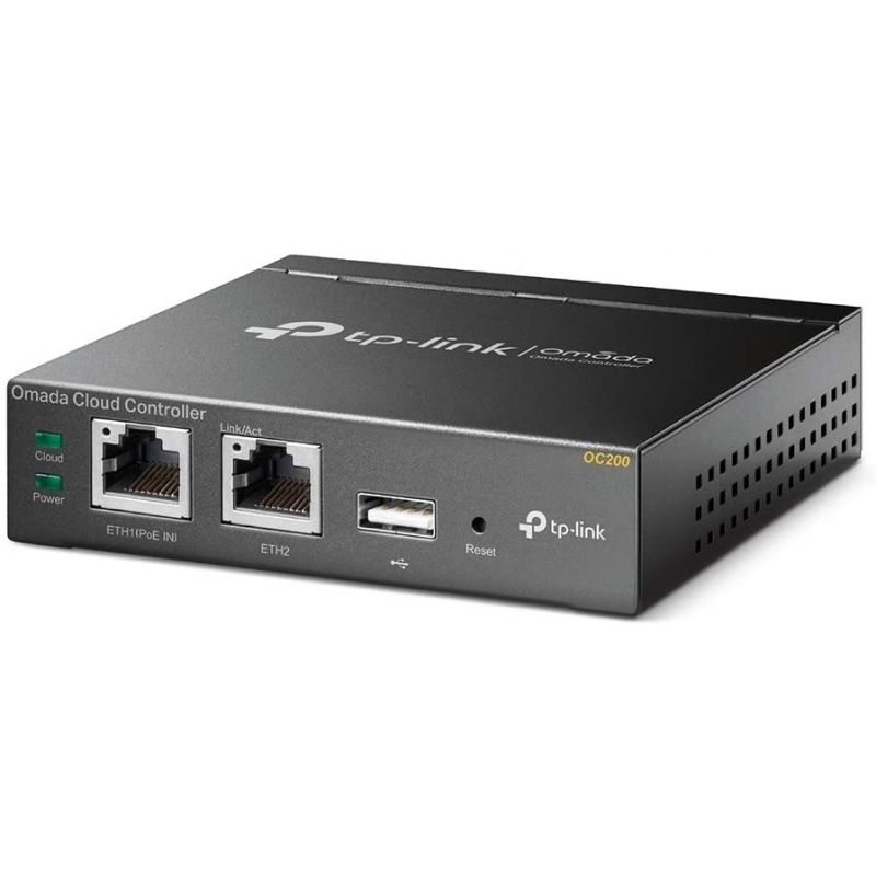 Controlador TP-Link Omada OC200 2 Puertos
RJ-45 10/100 PoE