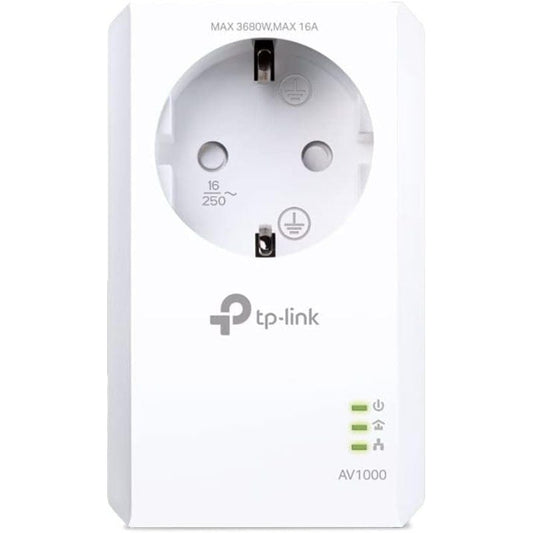 Adaptador Powerline TP-Link TL-PA7017P 1000Mbps
Alcance 300m