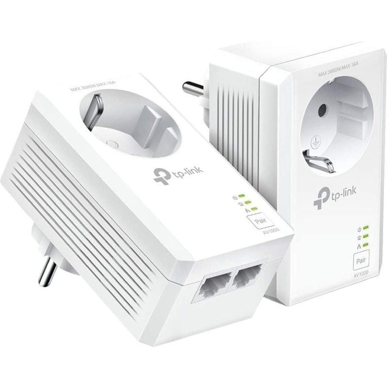 Adaptador Powerline TP-Link TL-PA7027P KIT 1000Mbps
Alcance 300m
Pack de 2