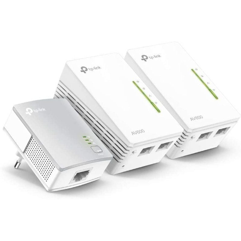 Adaptador Powerline TP-Link WPA4220TKit 500Mbps
Alcance 300m
Pack de 3