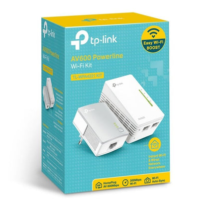 Adaptador Powerline TP-Link WPA4221KIT 600Mbps
Alcance 300m
Pack de 2