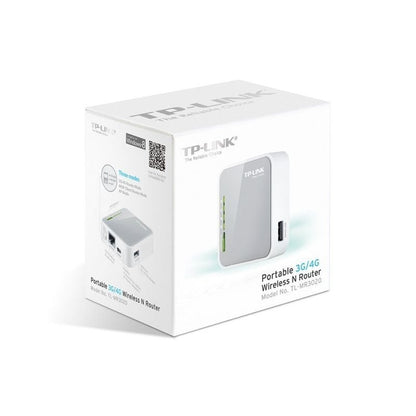Router Inalámbrico 3G TP-Link TL-MR3020 150Mbps
2.4GHz
1 Antena
WiFi 802.11n/g/b