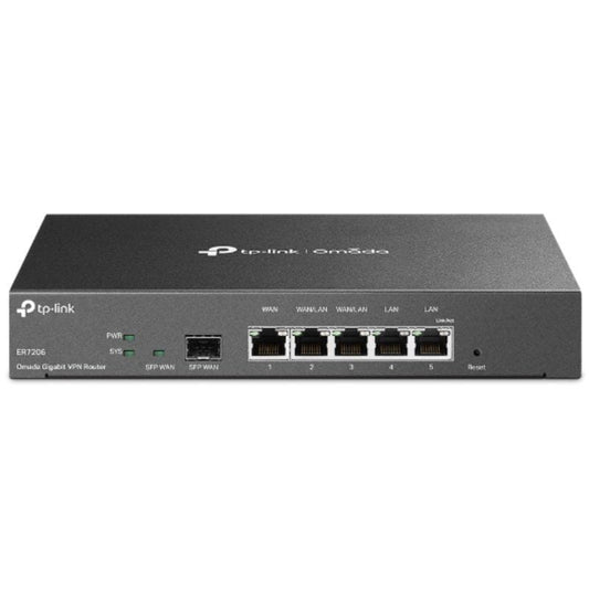Router VPN TP-Link Omada TL-ER7206
5 Puertos Multi-WAN