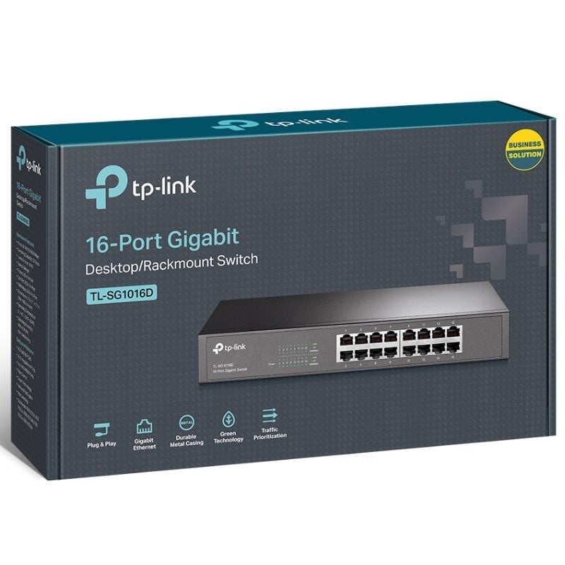TP-LINK TL-SG1016D Switch 16xGB