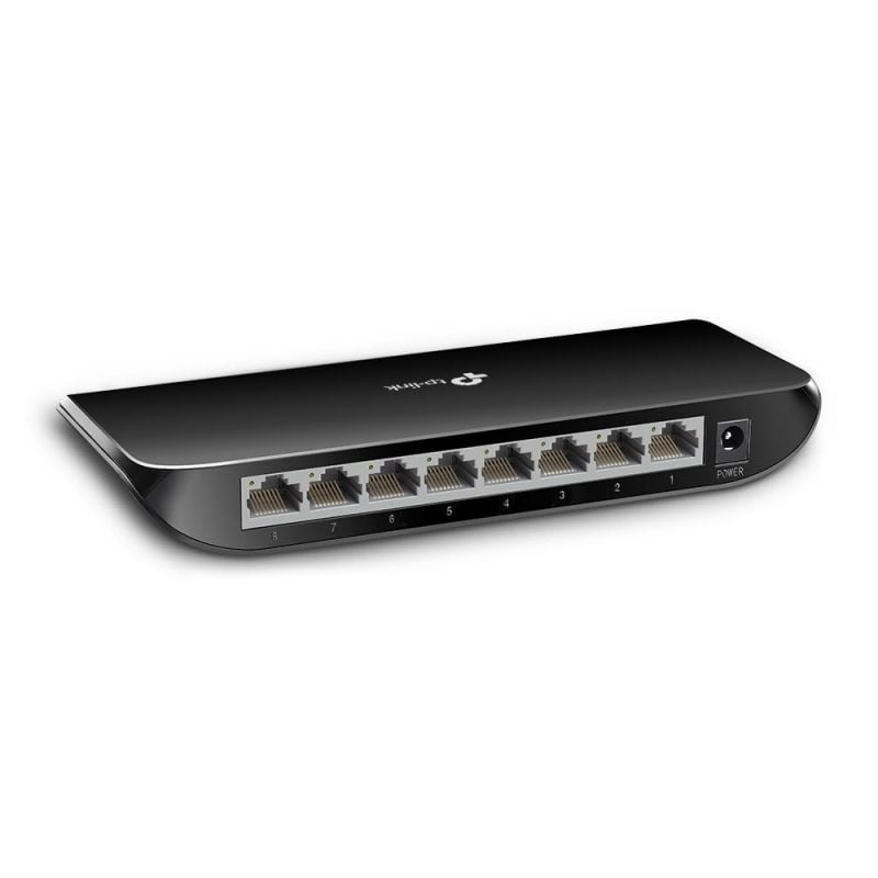 Switch TP-Link 8P GIGA 8 Puertos
RJ-45 10/100/1000