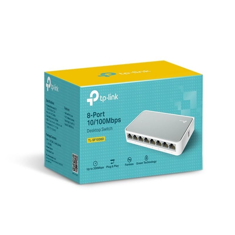 TP-LINK TL-SF1008D Switch 8x10/100Mbps Mini