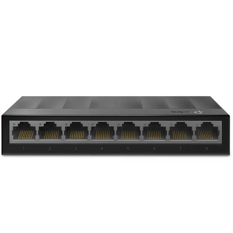 Switch TP-Link LS1008G 8 Puertos
RJ-45 10/100/1000