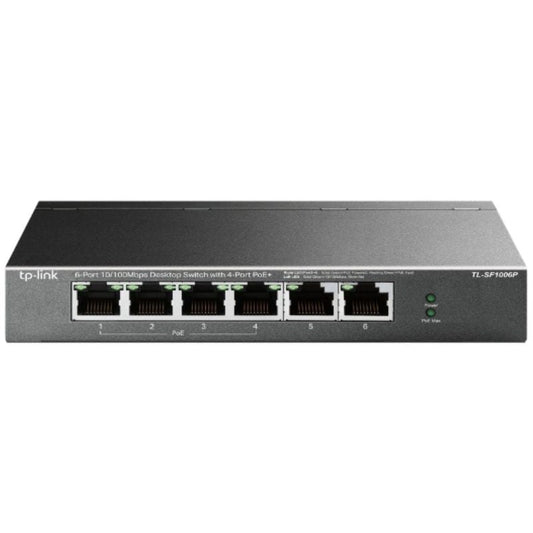 Switch TP-Link TL-SF1006P 6 Puertos
RJ-45 10/100 PoE