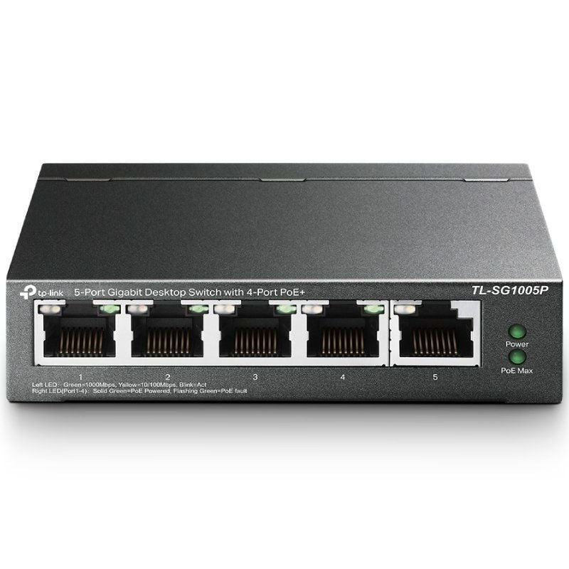 TP-LINK TL-SG1005P Switch 5xGB 4xPoE