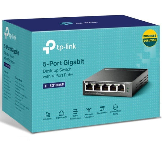 TP-LINK TL-SG1005P Switch 5xGB 4xPoE