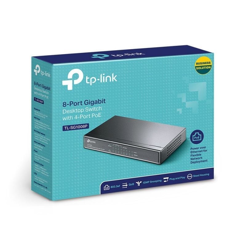TP-LINK TL-SG1008P Switch 8xGB 4xPoE