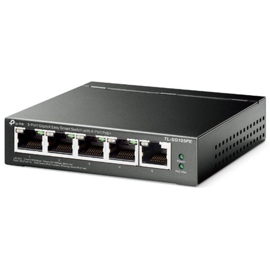 Switch TP-Link TL-SG105PE 5 Puertos
RJ-45 10/100/1000 PoE