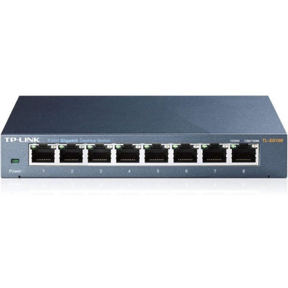 Switch TP-Link TL-SG108 V3.0 8 Puertos
RJ-45 10/100/1000