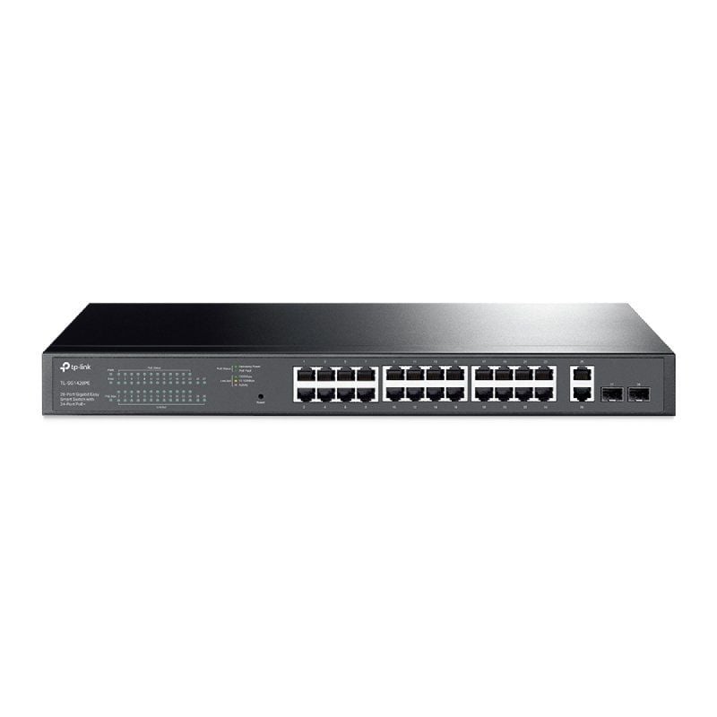 Switch Gestionable TP-Link Gigabit TL-SG1428PE 28 Puertos
RJ-45 10/100/1000 PoE+
SFP