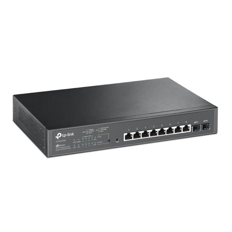 TP-LINK SG2210MP Switch 10xGB 8xPoE+ Enrackable