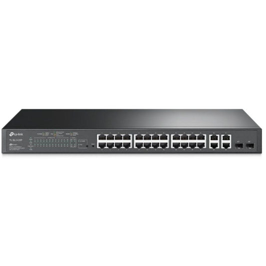 TP-Link SL2428P Switch 24x10/100Mbps PoE+ 4xGb
