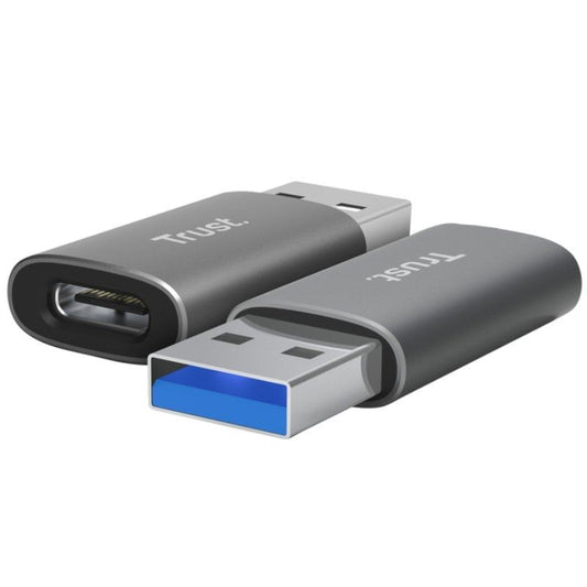 Adaptador USB 3.2 GEN2 Trust Calyx 
USB Tipo-C Hembra - USB Macho