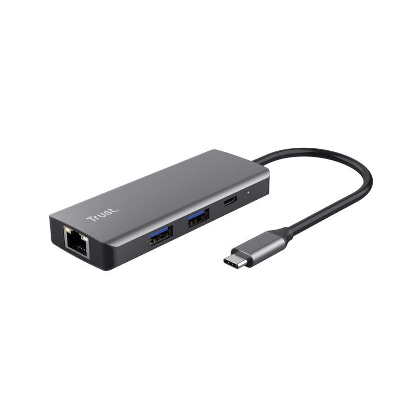 Docking USB Tipo-C Trust Dalyx
2xUSB
2xUSB Tipo-C
1xHDMI 4K
1xRJ45
Gris