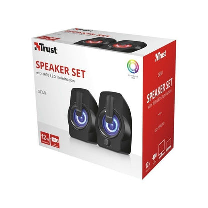 Altavoces Trust Gemi RGB
12W
2.0
