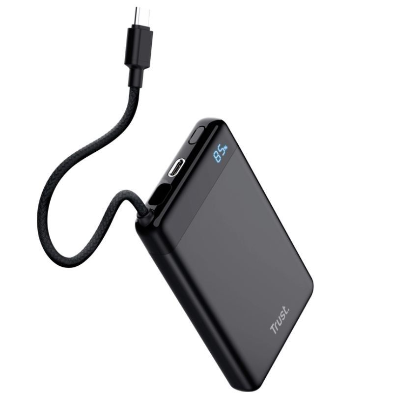 Batería Externa/Powerbank Trust Fiera 10000mAh
20W