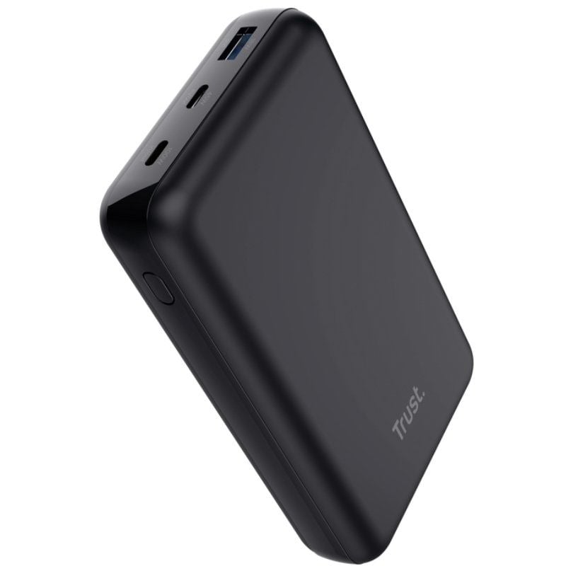 Batería Externa/Powerbank Trust Laro 20000mAh
100W
Compatible con Portátiles