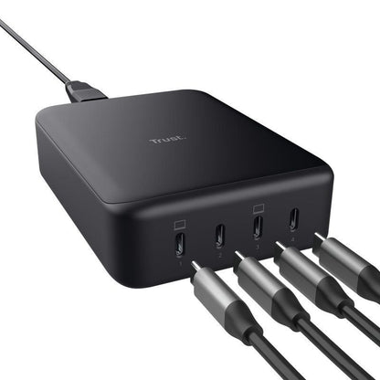 Cargador de Portátiles GaN Trust Maxo
4xUSB Tipo-C
240W