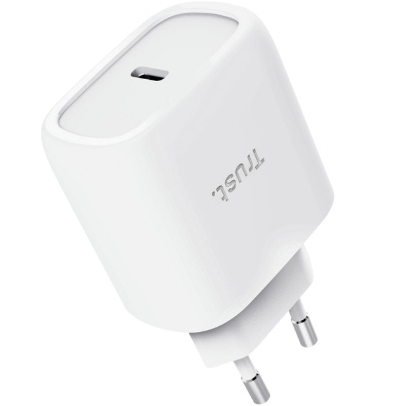 Cargador de Pared GaN Trust Maxo 45W Compatible con Apple
1xUSB Tipo-C
Incluye Cable USB Tipo-C
45W