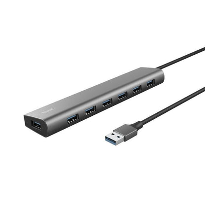 Hub USB 3.2 Gen1 Trust Halyx
7xUSB
1xUSB-C
Gris