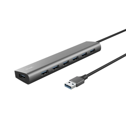 Hub USB 3.2 Gen1 Trust Halyx
7xUSB
1xUSB-C
Gris
