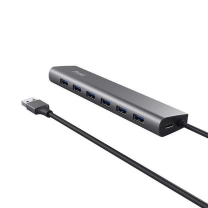Hub USB 3.2 Gen1 Trust Halyx
7xUSB
1xUSB-C
Gris