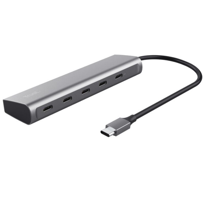 Hub USB Tipo-C Trust Halyx
4xUSB Tipo-C
1xUSB Tipo-C PD
Gris