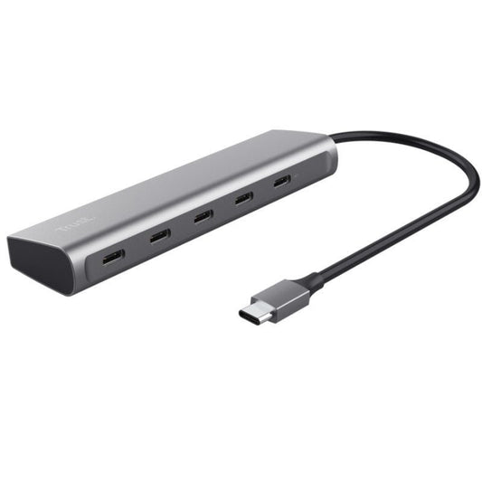 Hub USB Tipo-C Trust Halyx
4xUSB Tipo-C
1xUSB Tipo-C PD
Gris