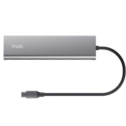 Hub USB Tipo-C Trust Halyx
4xUSB Tipo-C
1xUSB Tipo-C PD
Gris