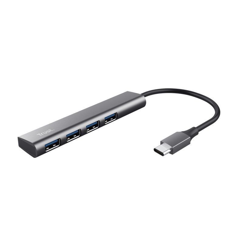 Hub USB Tipo-C Trust Halyx
4xUSB