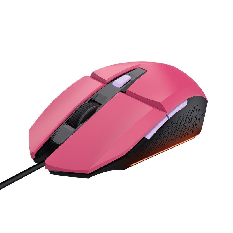 Ratón Gaming Trust Gaming GXT 109 Felox
Hasta 6400 DPI
Rosa