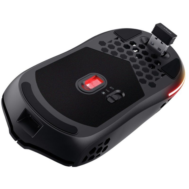 Ratón Gaming Inalámbrico Trust Gaming GXT 929 Helox
Batería recargable
Hasta 4800 DPI