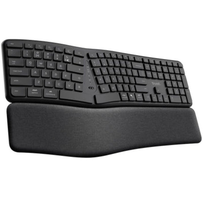 Teclado Inalámbrico por Bluetooth Trust Keyra Multidispositivo Ergonómico