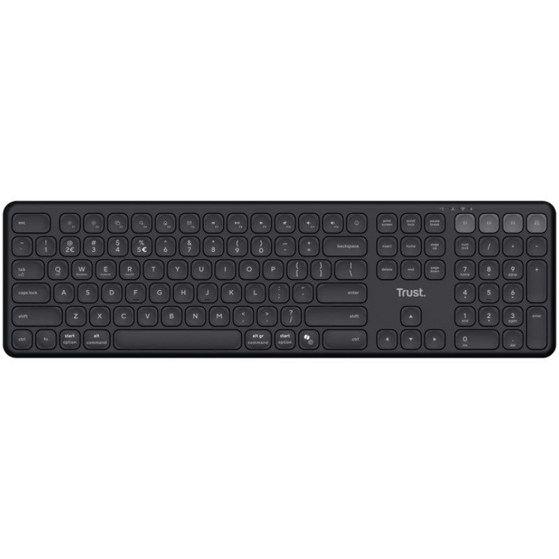 Teclado Compacto Inalámbrico por Bluetooth Trust Vaiya