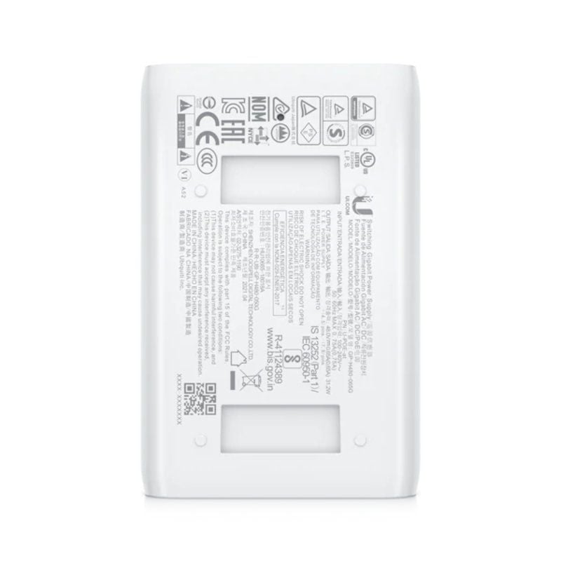 Ubiquiti Inyector U-Poe+ (U-POE-AT) 30W 48V 0,65A